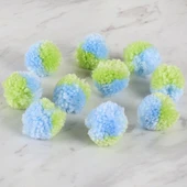 Kartopu İkiz Pompon - Du0010 - 1