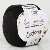 La Mia Cottony Siyah Bebek El Örgü İpi - P21 - 33556 - 1