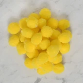 Loren Crafts 2 Cm 100 Adet Sarı Ponpon - 2