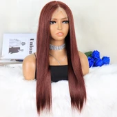 Kızıl Kahve Tül Peruk - 2