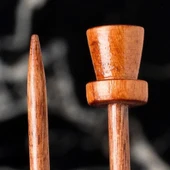 La Mia Rosewood 3 Mm 36 Cm Ahşap Örgü Şişi - 2