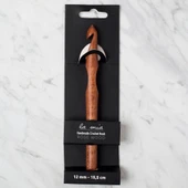 La Mia Rosewood 12 Mm 15.5 Cm Ahşap Yün Tığ - 1