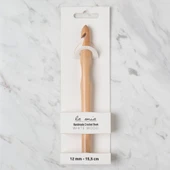 La Mia Whitewood 12 Mm 15.5 Cm Ahşap Yün Tığ thumbnail 1