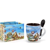 Kaşıklı Yöresel Kahve Fincanı Tekli Model 1 - 1