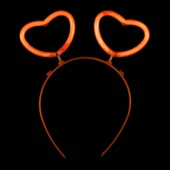 Glow Stick Karanlıkta Yanan Fosforlu Kalp Taç 12 Adet - 5