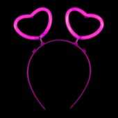 Glow Stick Karanlıkta Yanan Fosforlu Kalp Taç 12 Adet - 4