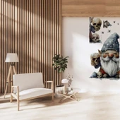 Gotik Cüce ve Kafatası Duvar Sticker Seti - 3