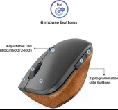 Lenovo Go Çok Aygıtlı Kablosuz Mouse - 3