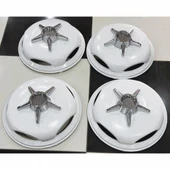 IVECO DAİLY 16'' İNÇ BEYAZ JANT KAPAĞI 4 ADET 5 KOLLU FIRFIR thumbnail 1