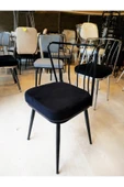 DEKOR MOBİLYACIM ( Yeni ) Ay Sandalye Siyah 45 Cm - 1