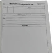 Müdürler Kurulu Karar Defteri - 2