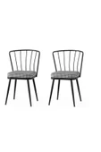 DEKOR MOBİLYACIM Mutfak- Cafe -bahçe Sandalyesi 2 Li Set - 1