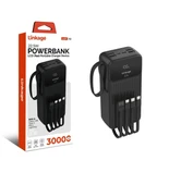 Linkage 20.000mAh, 2xUSB-A 1xUSB-C ve Mikro Girişli Dahili Kablolu Taşınabilir Powerbank LKP-56 - 2