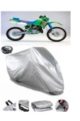 Kawasaki KDX 200 Su  Geçirmez Motosiket Brandası Arka Çanta Uyumlu thumbnail 1