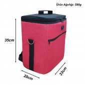GBMOTİON Kırmızı A+ Termal Çanta 25 Litre - 8