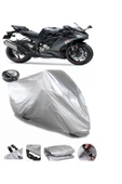 Kawasaki Ninja ZX-6R Su  Geçirmez Motosiket Brandası Arka Çanta Uyumlu thumbnail 1