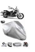 Yamaha XVS 250 Drag Star Su  Geçirmez Motosiket Brandası Arka Çanta Uyumlu thumbnail 1
