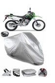 Kawasaki KLX 250 Su  Geçirmez Motosiket Brandası Arka Çanta Uyumlu - 1
