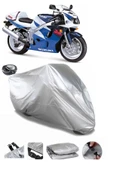 Suzuki GSX-R 600 Srad Su  Geçirmez Motosiket Brandası Arka Çanta Uyumlu - 1