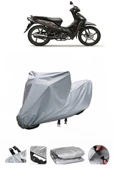 Honda Wave  Gri Motosiklet Brandası ARKA ÇANTA UYUMLU DEĞİLDİR - 1