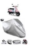 Motolux Vintage 50 Su  Geçirmez Motosiket Brandası Arka Çanta Uyumlu - 1