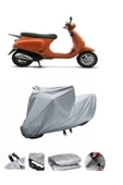 Piaggio ET4 150  Gri Motosiklet Brandası ARKA ÇANTA UYUMLU DEĞİLDİR - 1