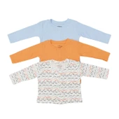 Tiffany Baby Striped Theme 3'lü Hırka 53027 - 1
