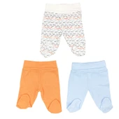 Tiffany Baby Striped Theme 3'lü Patikli Pantolon 53007 - 1