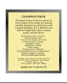 Champion Pekoe Metal Ambalaj 500 GR - 4