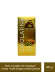 Balin Çikolatin Çıtır Kadayıflı Antep Fıstıklı Dolgulu Sütlü Çikolata 300 gr x 2 Adet - 2
