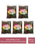 Balin Balibon Fruity Meyve Aromalı Dolgulu Şeker 1000 gr x 5 Adet - 1