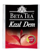 Beta Kızıl Dem Türk Çayı Bardak Poşet 100 Adet - 2