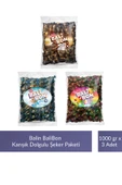 Balin Balibon Karışık Dolgulu Şeker Paketi 1000 gr x 3 Adet - 1