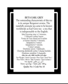 Beta Earl Grey Metal Ambalaj 100 GR (Bergamot - Tomurcuk Çayı) - 4