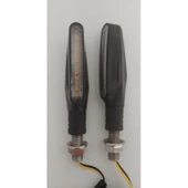 Jolt Fyd Motorsiklet Kayar LED Sinyal Sarı Işık Monster Model Uyumlu thumbnail 4