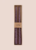 The Mia Burgu Şamdan Mumu 2li Set Vizon 29 cm - 3