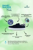 Hopfrög  Smart Walker Recycled Canvas Eco Lacivert Barefoot Çocuk Ayakkabı H020902083 - 3