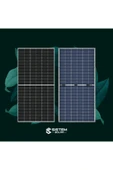 Bifacial 550w Watt Güneş Paneli Monokristal 144 Hücre Solar Panel - 4