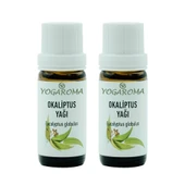 NPO Yogaroma Ferahlatıcı Aromaterapi 10mL Saf ve Doğal Okaliptus Uçucu Yağ 2 Adet - 1