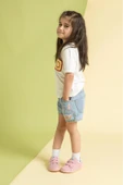 Hopfrög  Smart Walker Recycled Canvas Eco Pembe Barefoot Çocuk Ayakkabı H020902029 - 7