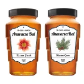 Anavarza Süzme Çiçek Balı 850 + Süzme Çam Balı 850 gr thumbnail 1