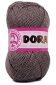 1 Adet Dora El Örgü İpi Yünü 100 gr 014 Kahverengi - 2