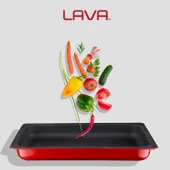 Lava Servis Tepsisi 53 X 32 Cm Mavi thumbnail 5