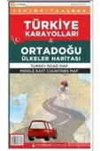 Mepmedya Yayınları Türkiye Karayolları Ve Ortadoğu Ülkeler Haritası - 2