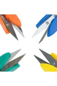 chichi Tc-801 Plastik Yaylı İplik Temizleme Makası Sarı - 4