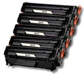 HP Q2612A / FX10 / CRG-703 Uyumlu Muadil Toner 5'Li Çok Avantajlı Set | 1010/1015/1022n/M1005/M1319F/3015/3030/30503055 | - 1