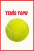 AE Market 1 Adet Sarı Tenis Topu Antrenman Tenis Topu - Tennis Ball Tenis Topu - 2