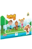 SHAYI Ca Games Lisanslı Kukuli 35 Parça Frame Eğitici Çocuk Puzzle - Yapboz - 1