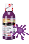 Red Apple Akrilik Boya Mor (PURPLE)100 Ml. Doğadan Ilham Alan Renkler. - 1