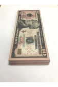 Noname 100 Adet 10 Dolar Geçersiz  Şaka Parası (100x10 Dolar) - 3